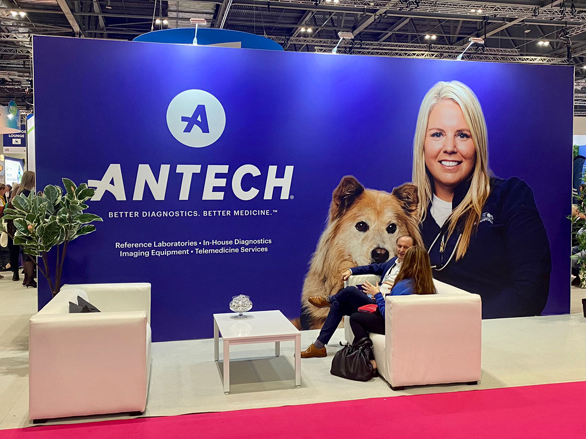 At London Vet Show, Antech highlights diagnostics solutions now available for veterinary care teams in the UK